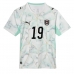 Camiseta Austria Christoph Baumgartner #19 Segunda Equipación Replica Mundial 2026 mangas cortas